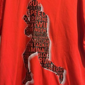 Football graphic tshirt